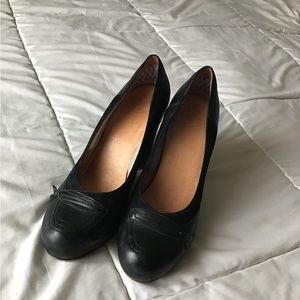 FRYE leather and suede